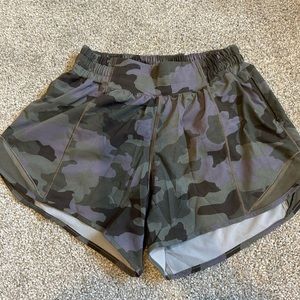 lululemon athletica Camo Athletic Shorts